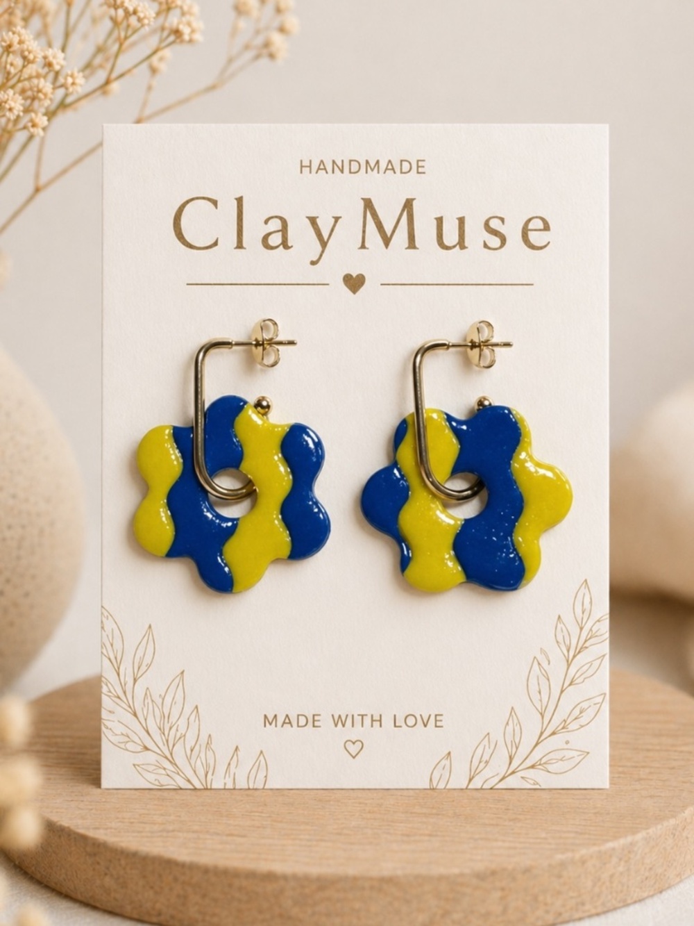 (New) MI Flower Earrings
